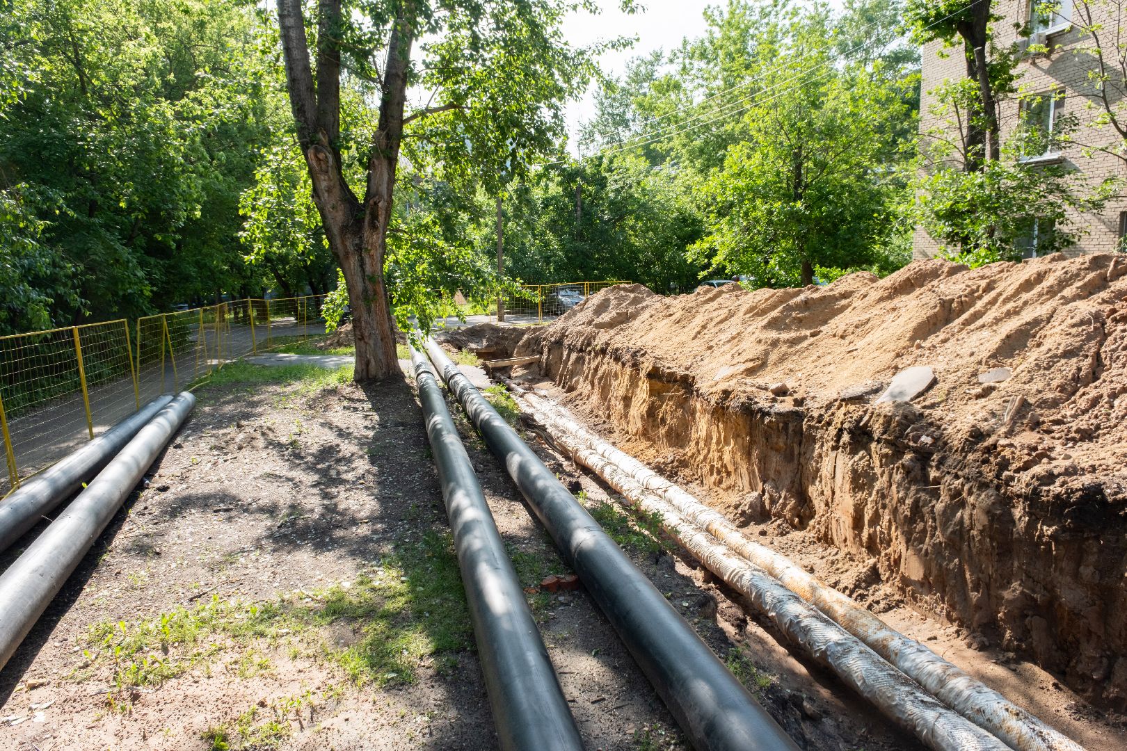лыткарино, жкх, замена магистральных труб,