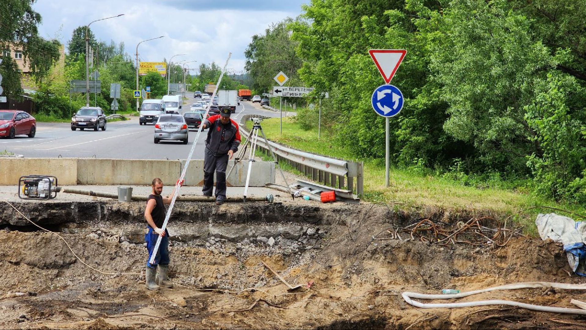 Дмитров, Ремонта моста, Мосавтодор, Минтранс,