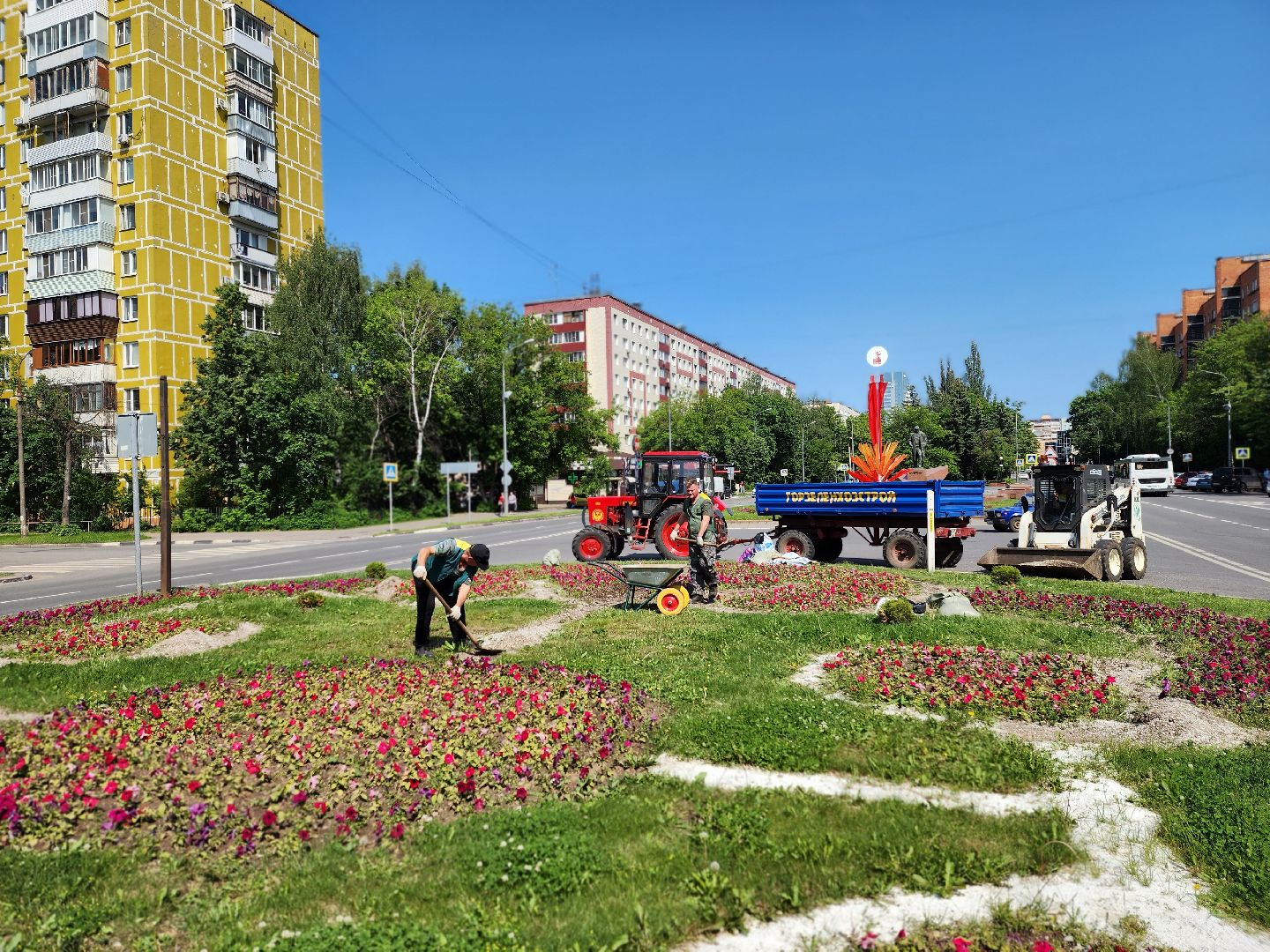 королёв, горзеленхозстрой, благоустройство ,