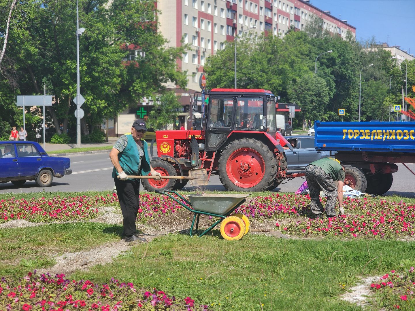 королёв, горзеленхозстрой, благоустройство ,