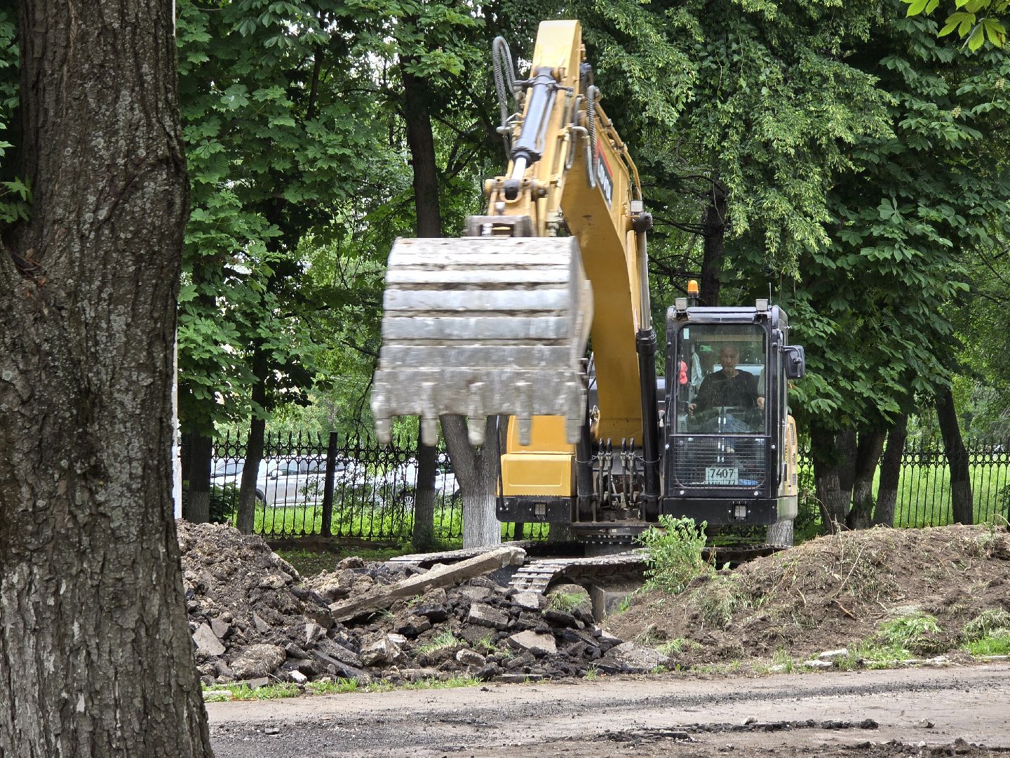 Коломна, благоустройство, аллея, зона отдыха,