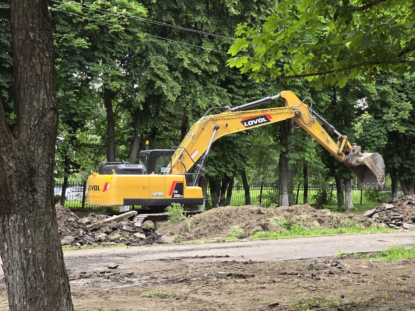 Коломна, благоустройство, аллея, зона отдыха,