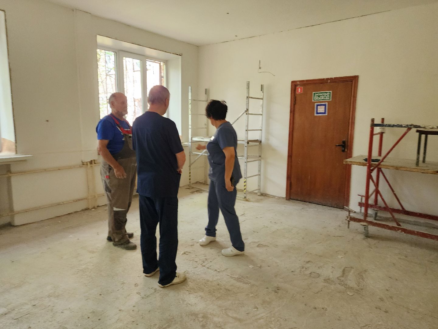 красноармейск, городской округ пушкинский, ремонт поликлиники, первичное звено, медсанчасть 154,