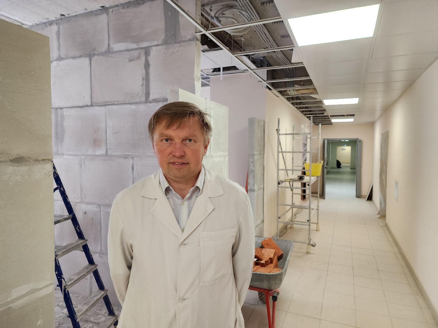 красноармейск, городской округ пушкинский, ремонт поликлиники, первичное звено, медсанчасть 154,