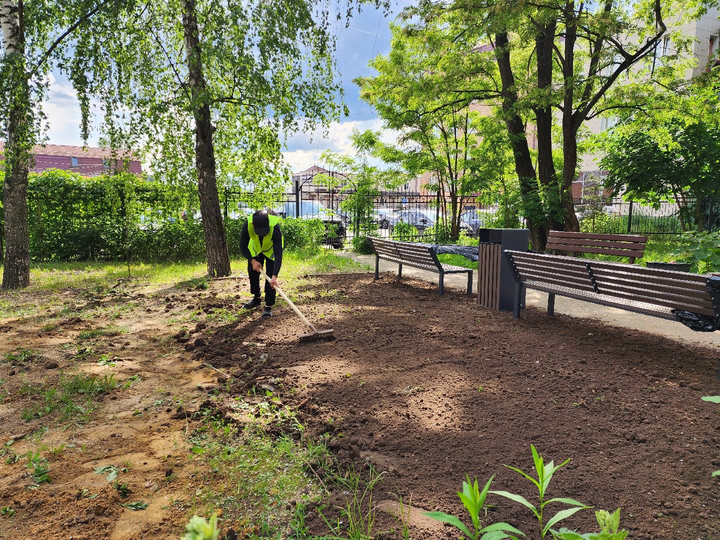 раменское, благоустройство,  комплексное благоустройство дворов многоквартирных домов , ногина 6,