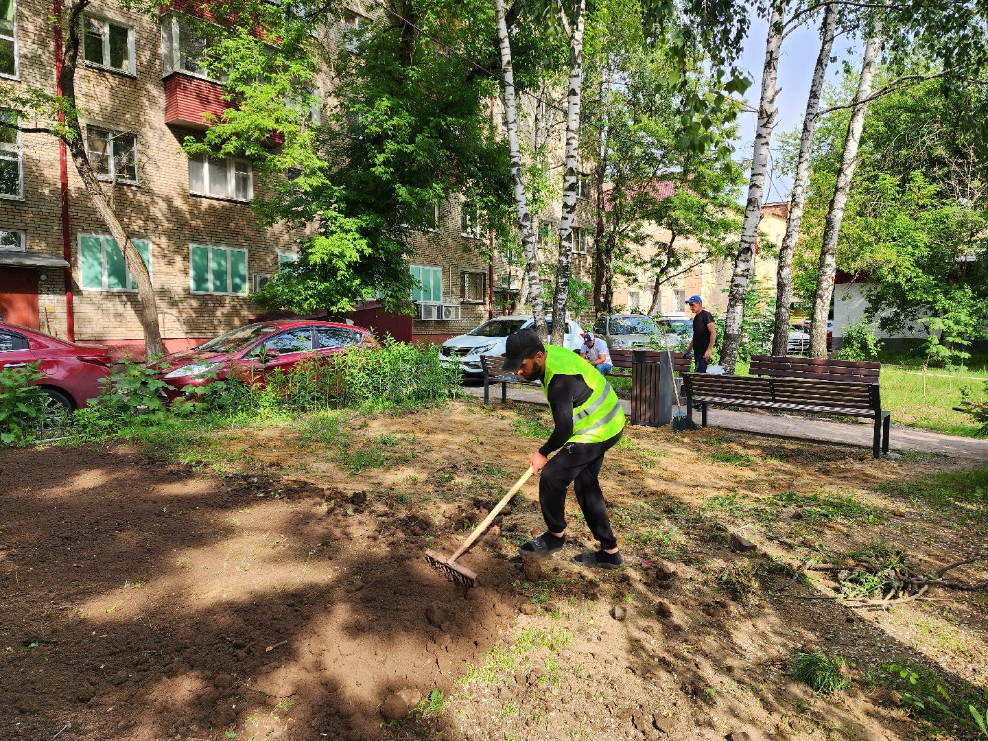 раменское, благоустройство,  комплексное благоустройство дворов многоквартирных домов , ногина 6,