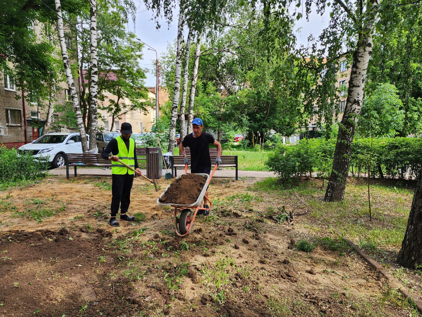 раменское, благоустройство,  комплексное благоустройство дворов многоквартирных домов , ногина 6,