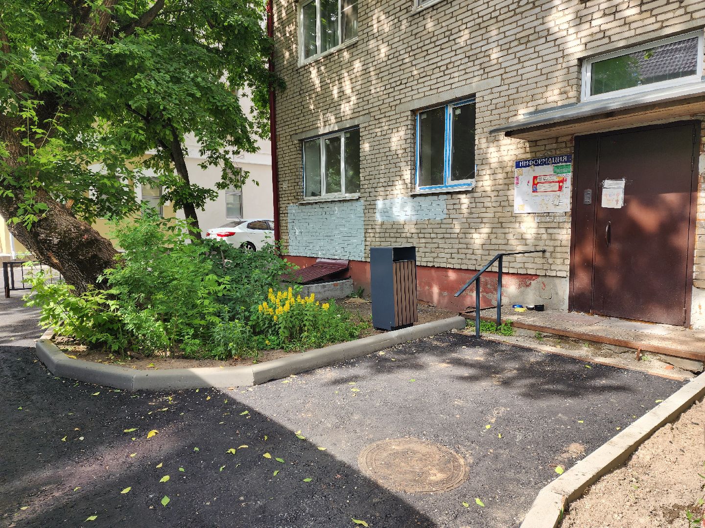 раменское, благоустройство,  комплексное благоустройство дворов многоквартирных домов , ногина 6,