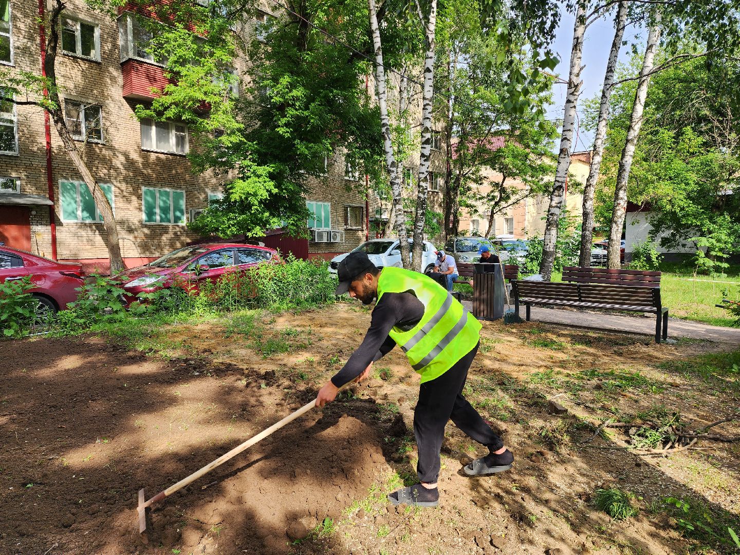 раменское, благоустройство,  комплексное благоустройство дворов многоквартирных домов , ногина 6,