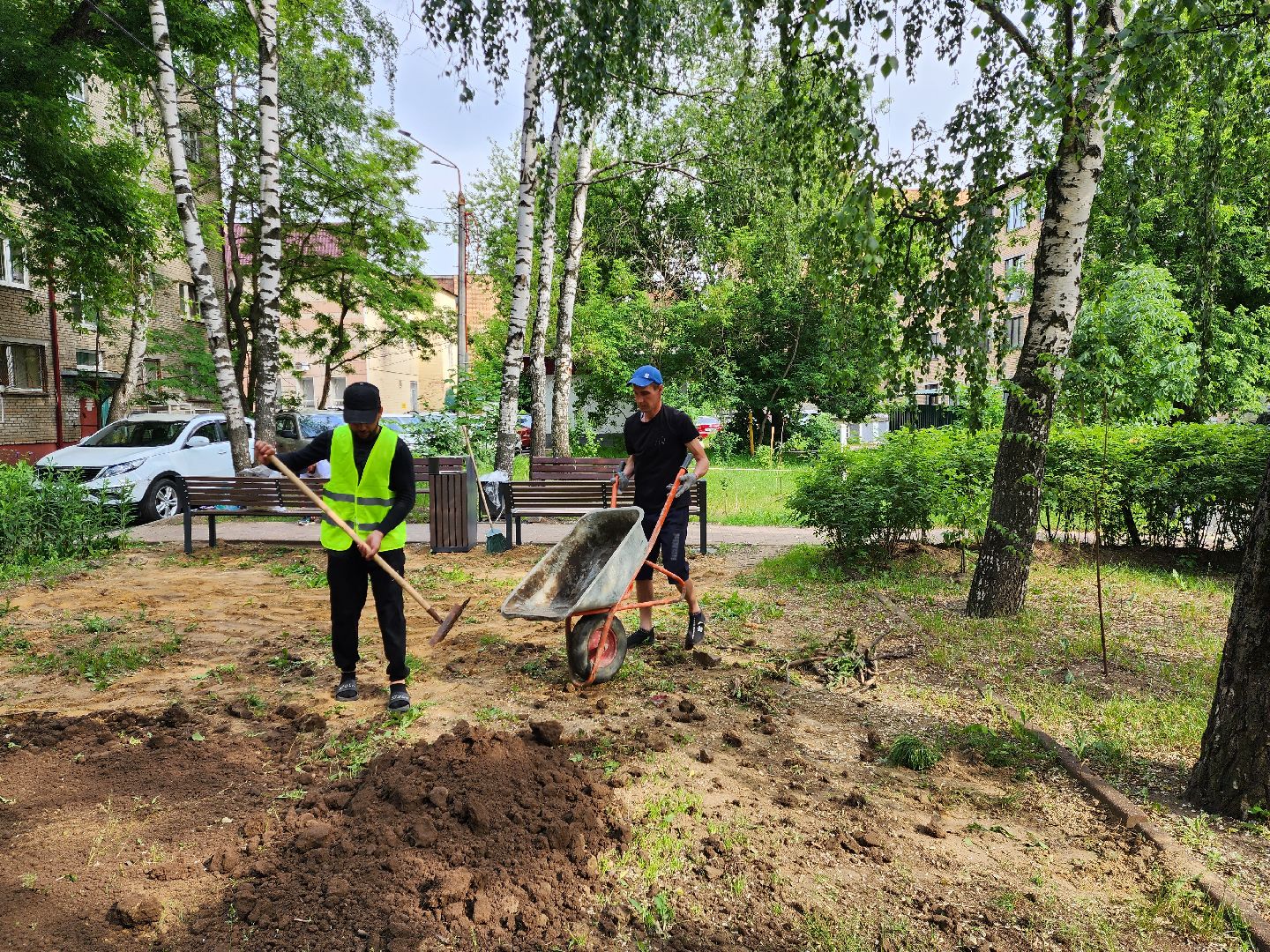 раменское, благоустройство,  комплексное благоустройство дворов многоквартирных домов , ногина 6,