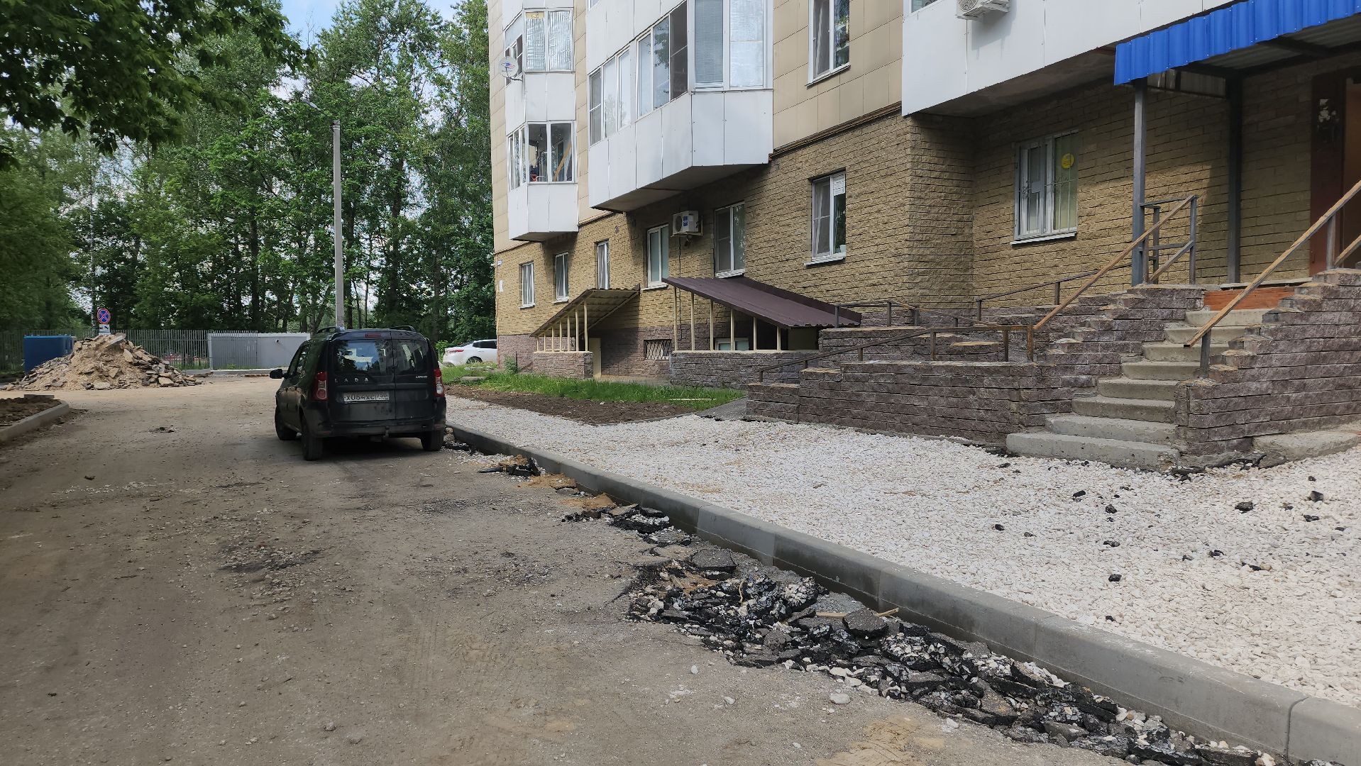 ивантеевка, вертикалки, дворовая территория, благоустройсво, комплексное благоустройство,парковки, тротуары, контейнерная площадка,