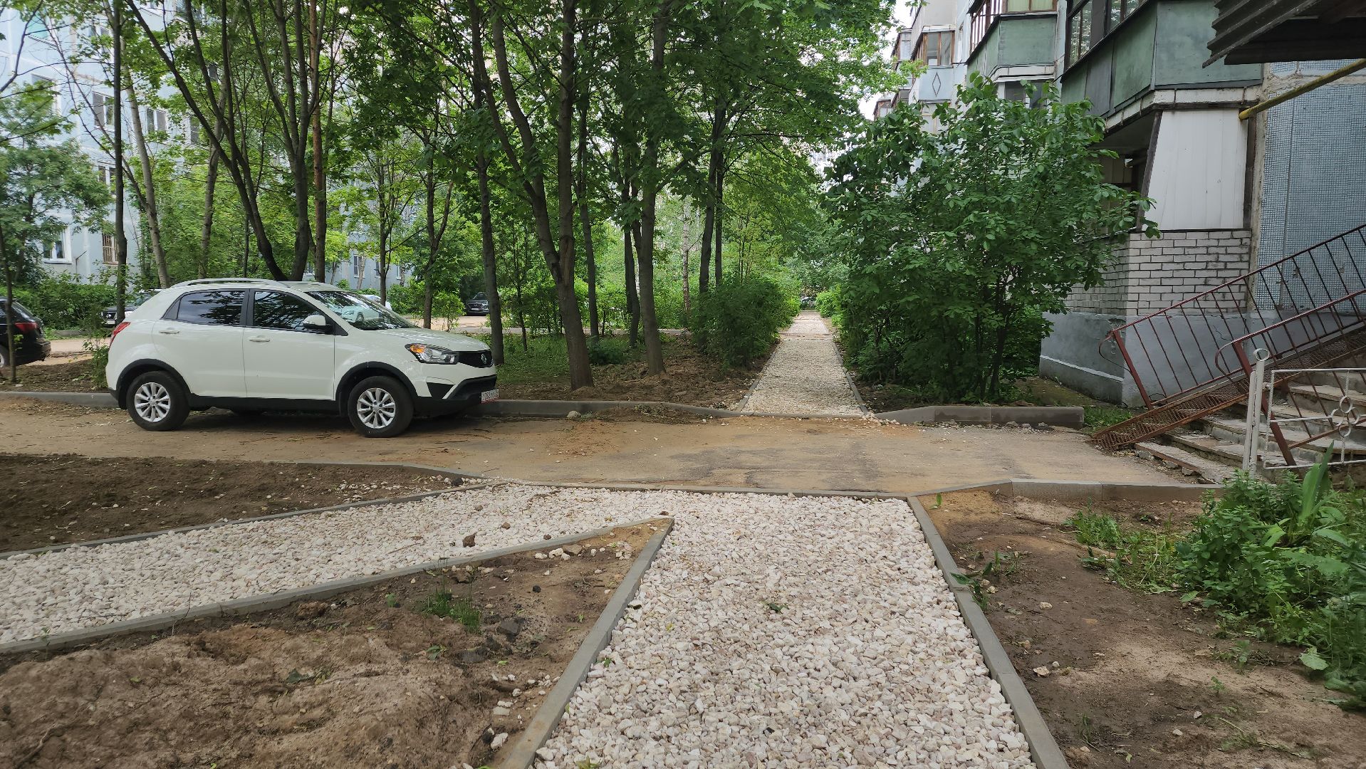 ивантеевка, вертикалки, дворовая территория, благоустройсво, комплексное благоустройство,парковки, тротуары, контейнерная площадка,