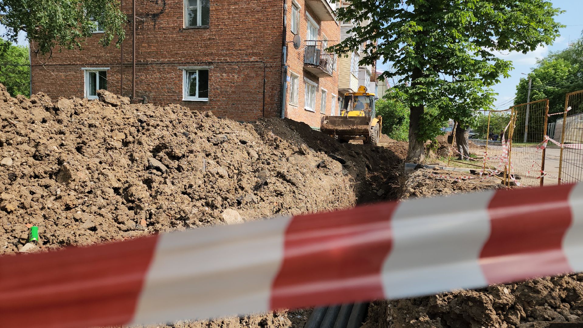 кашира, теплоснабжение, горячая вода, капитальный ремонт, замена труб, демонтаж,