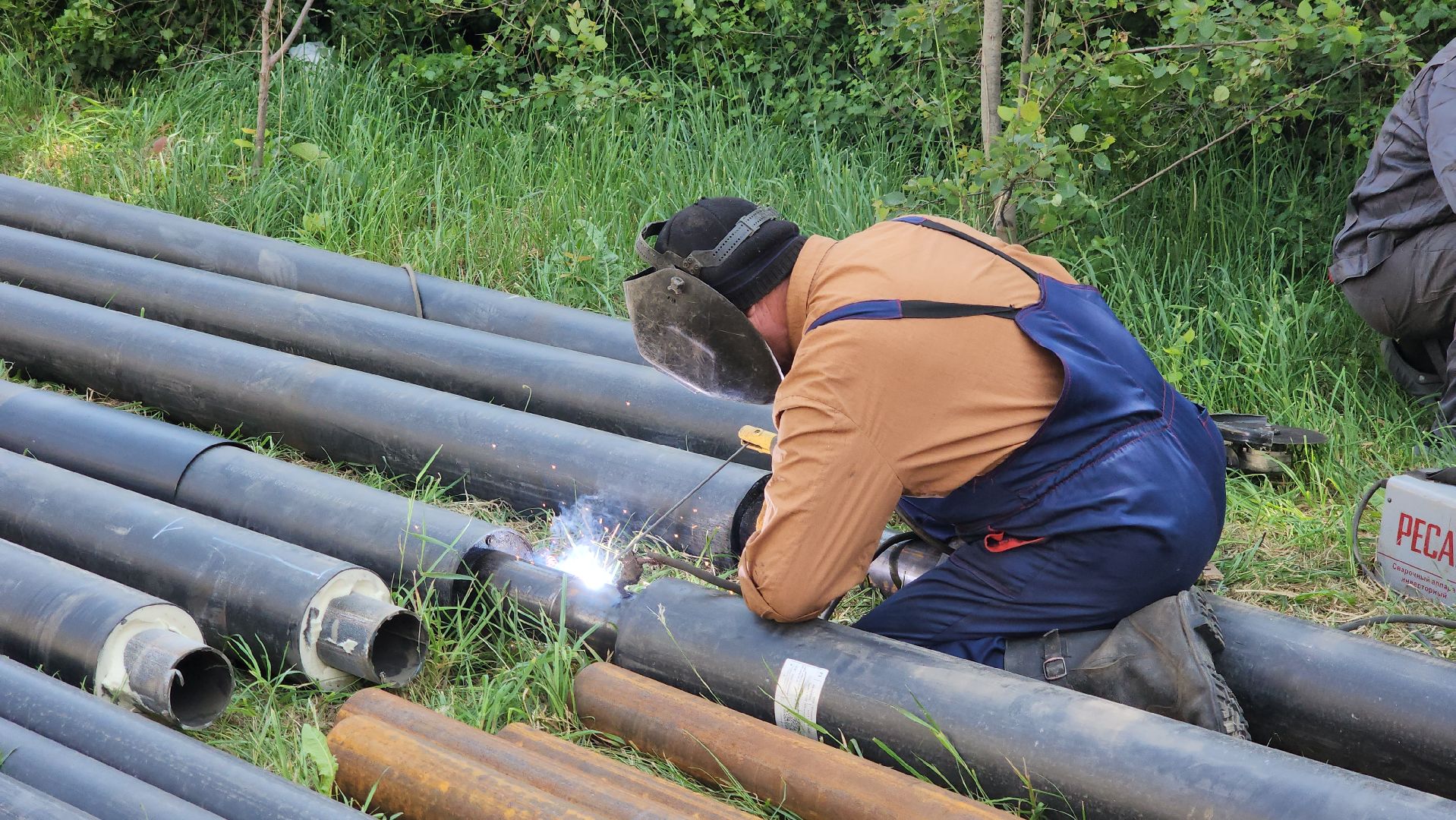 кашира, теплоснабжение, горячая вода, капитальный ремонт, замена труб, демонтаж,