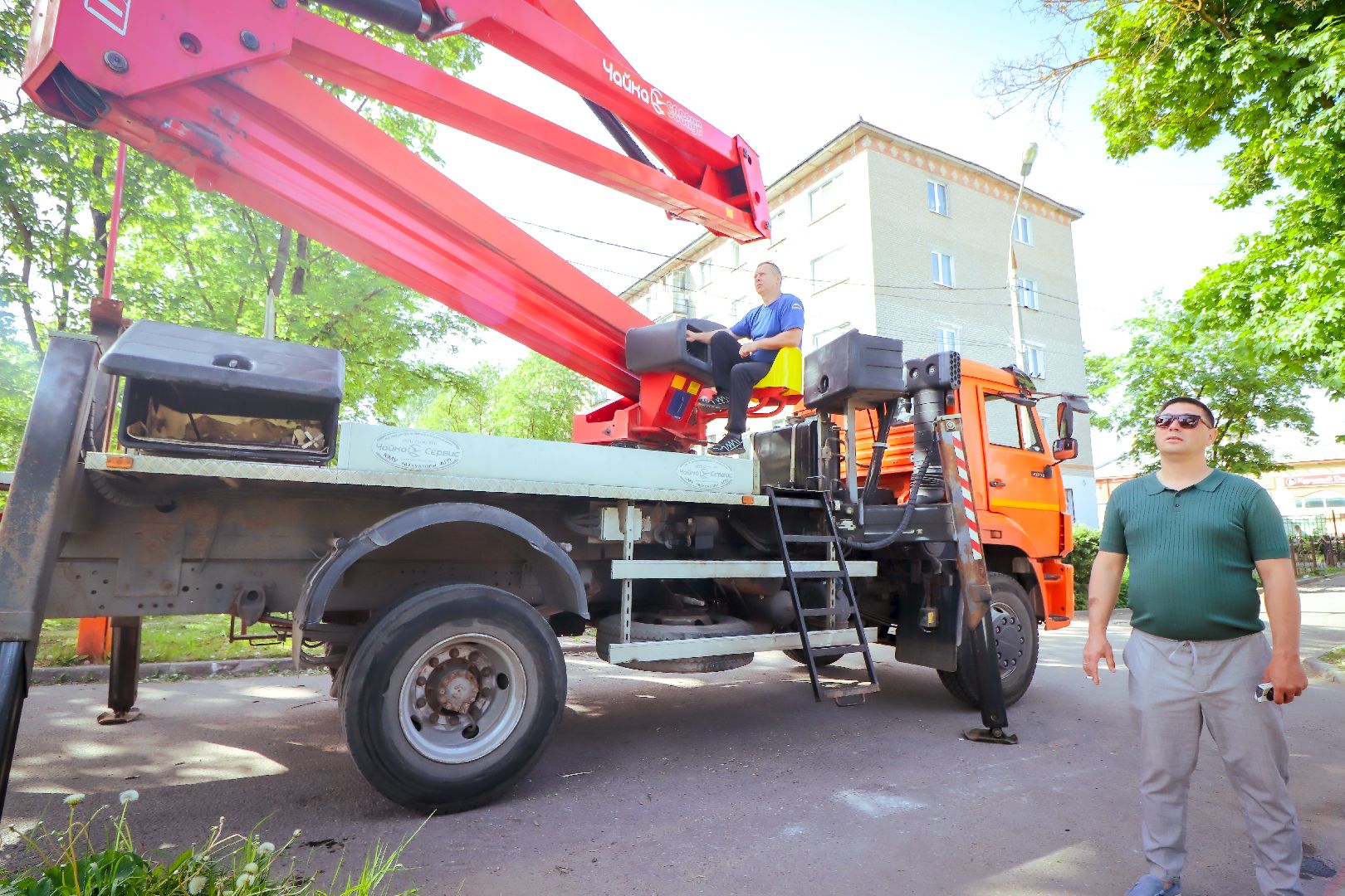 клин, благоустройство, жкх, опиловка деревьев,