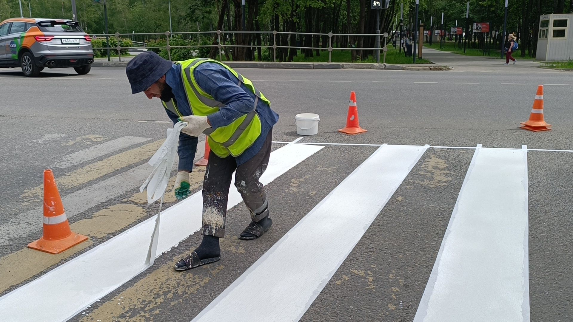 дорога, лобня, дорожная разметка,