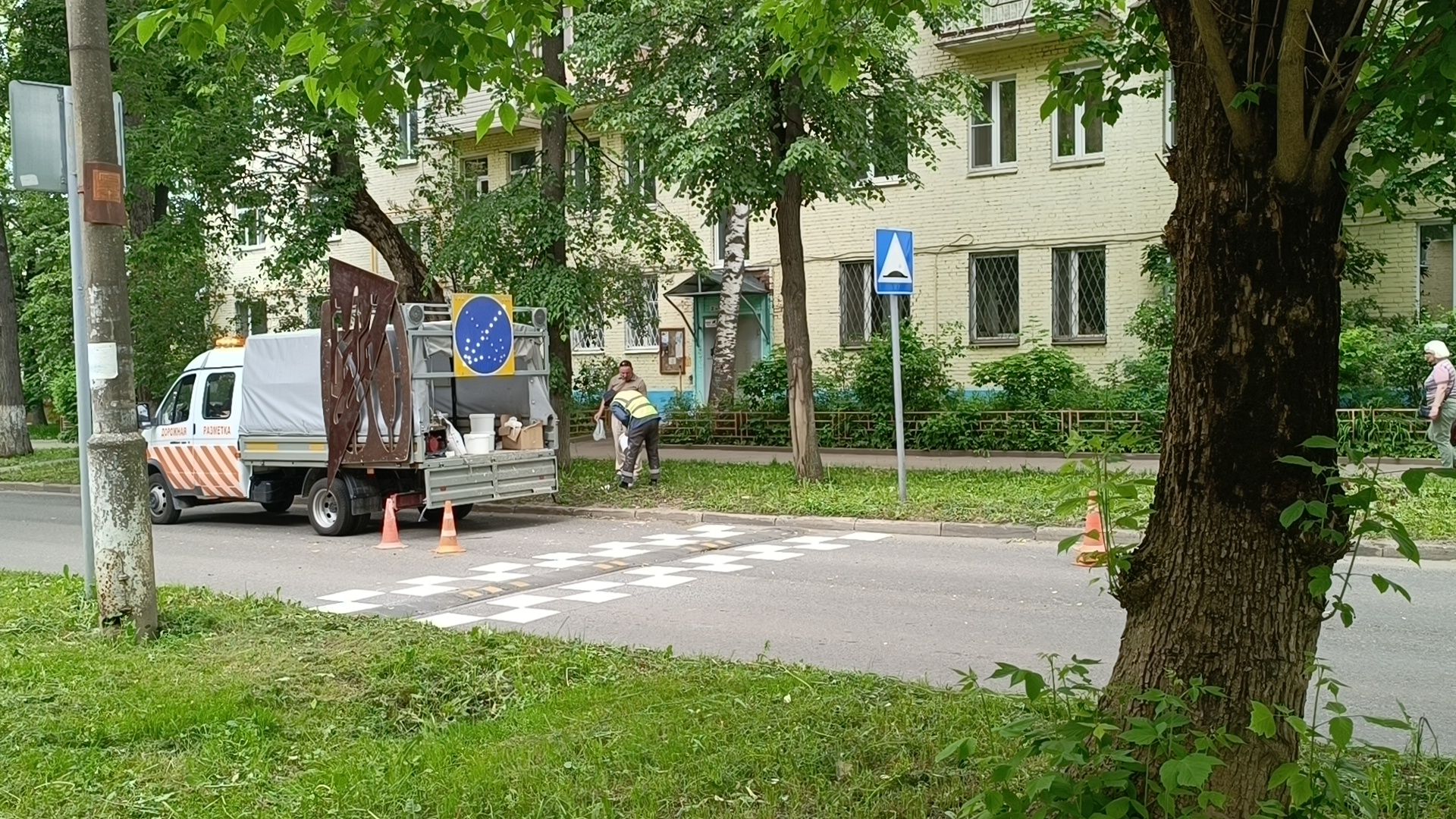 дорога, лобня, дорожная разметка,