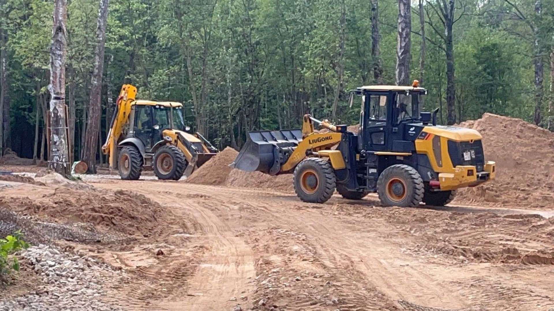 истра, лесопарк, благоустройство,