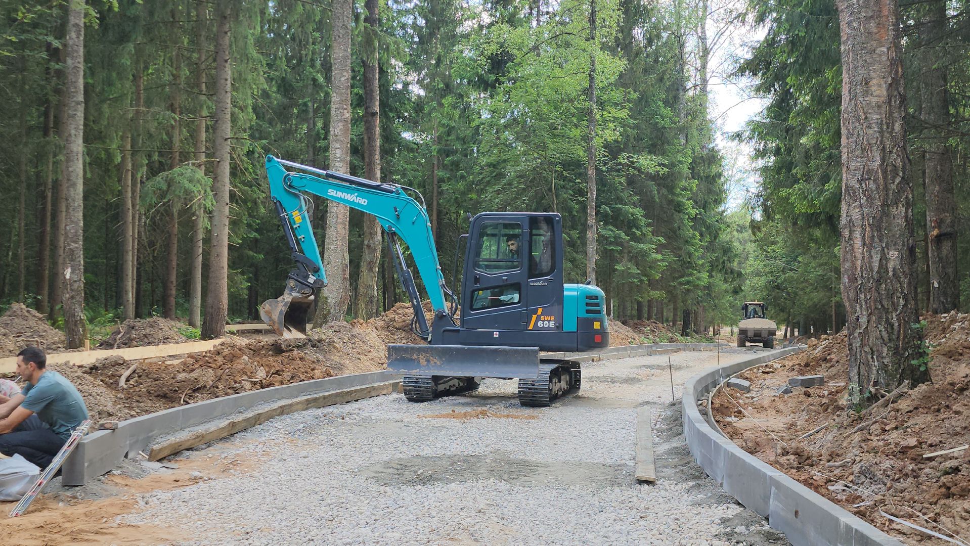 истра, лесопарк, благоустройство,