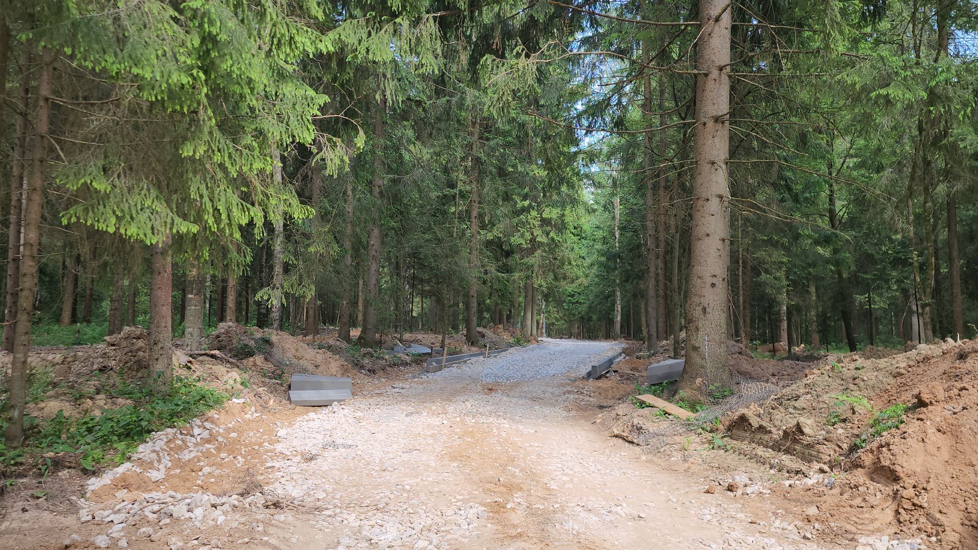 истра, лесопарк, благоустройство,