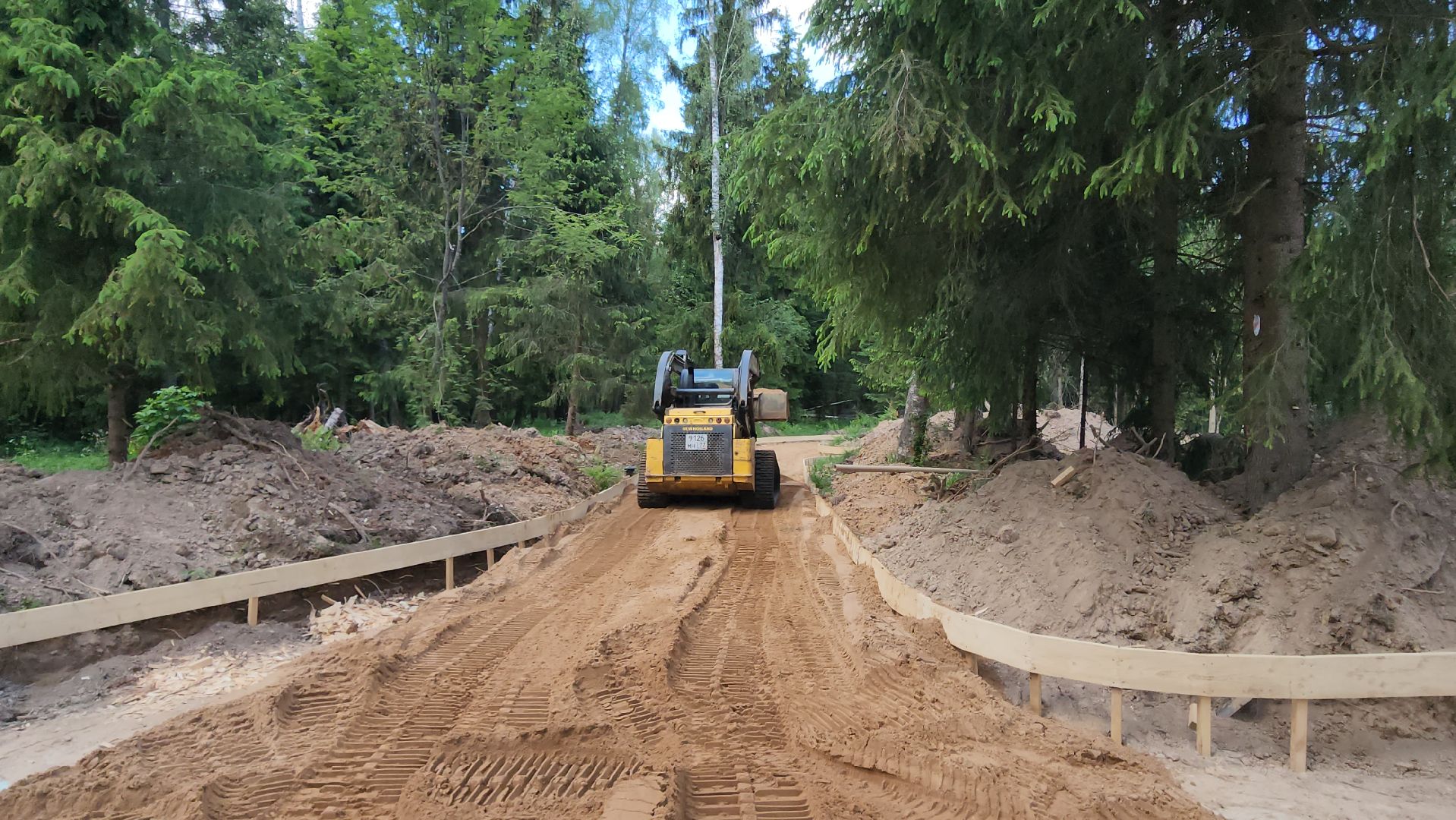 истра, лесопарк, благоустройство,