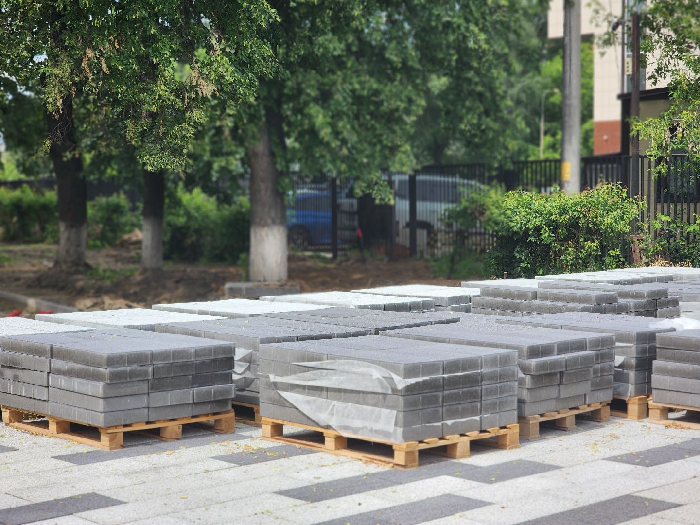 королёв, благоустройство , сквер у проходной ркк энергия,