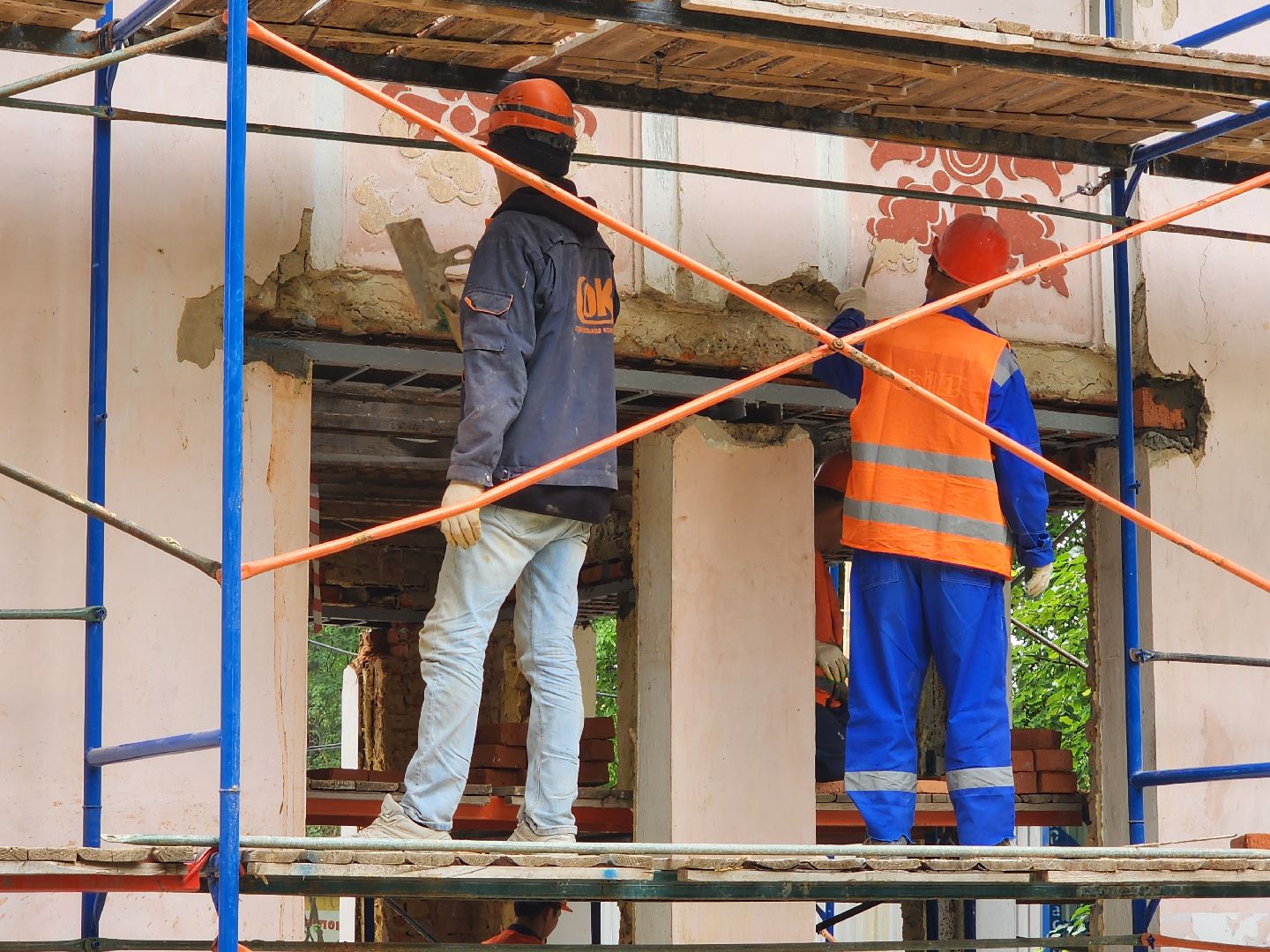 чехов, улица монтажная 8, детский сад, дошкольное отделение, гимназия 2, капитальный ремонт, реконструкция, капремонт, обновление, фасадные работы, наружная отделка, монтаж перемычек, оконные проемы, ремонт кровли, обновление инженерных сетей, госпрограмма московской области,