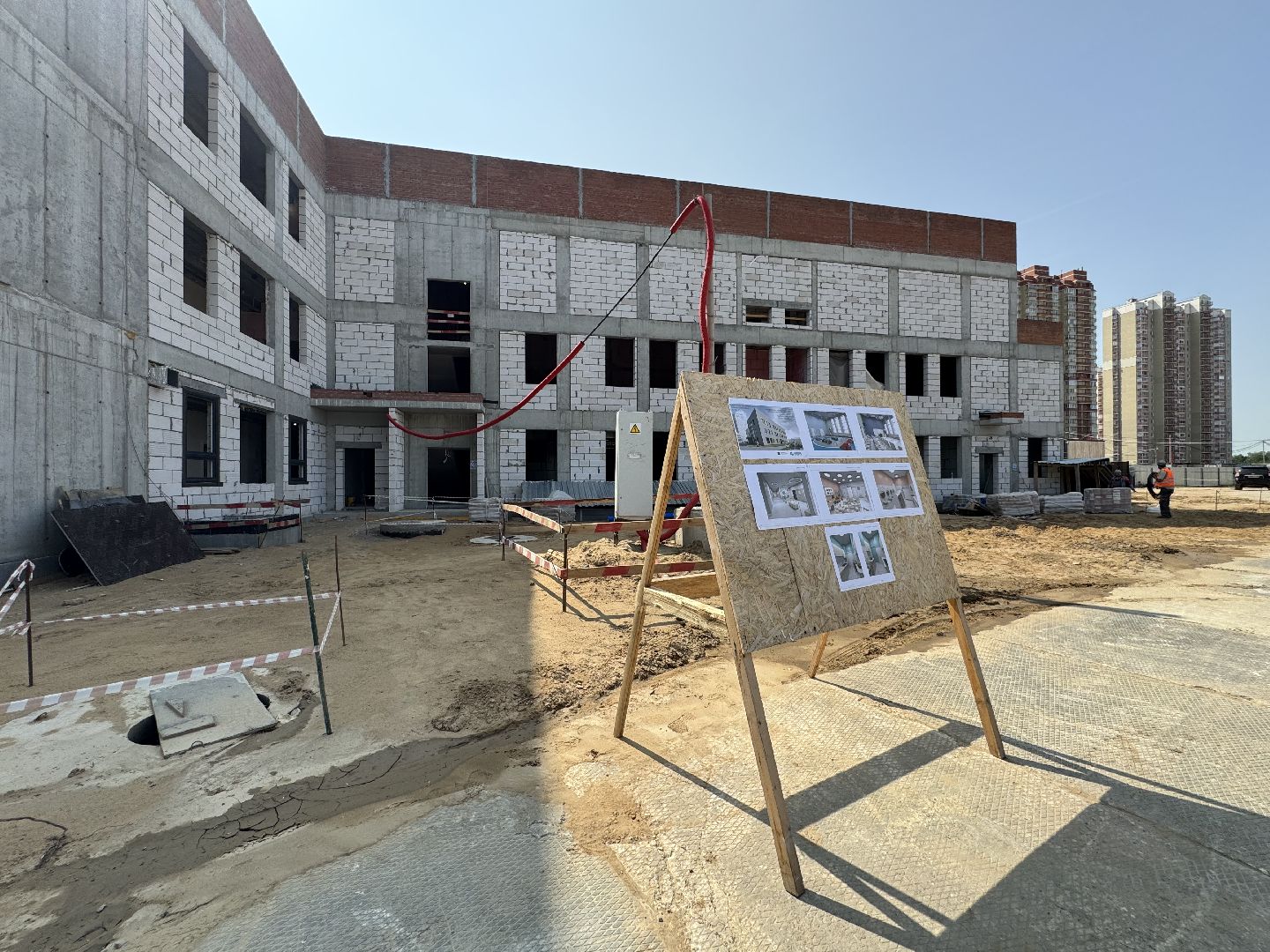 жк алексеевская роща, балашиха, строительство детского сада, детский сад, гранель,