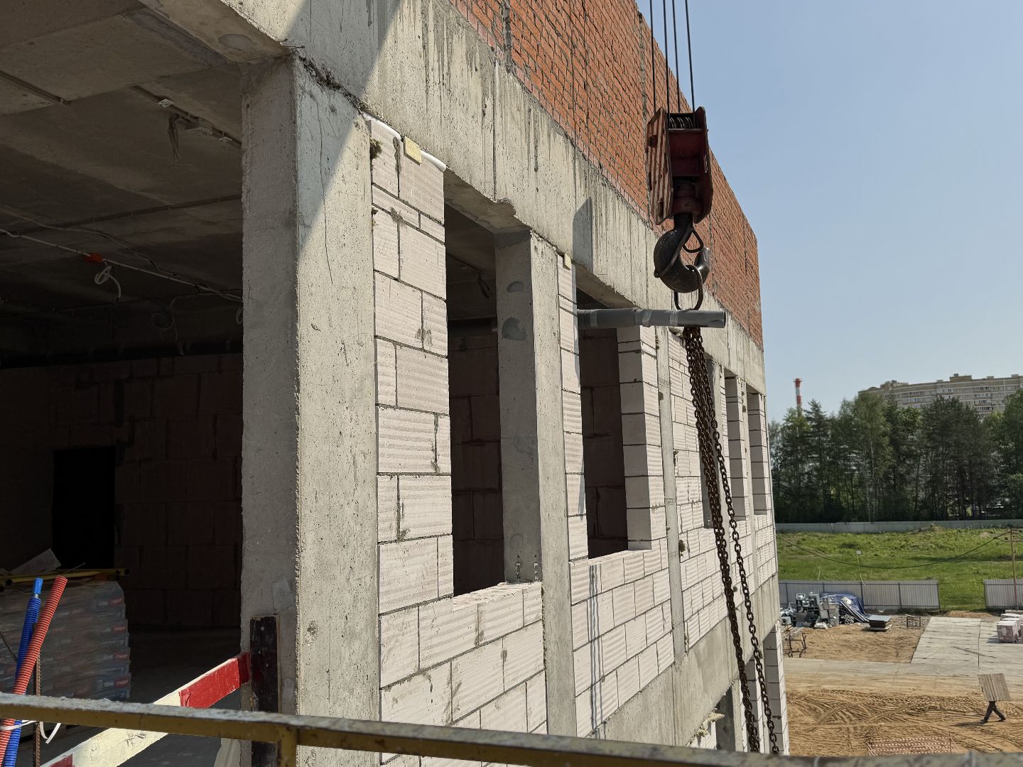 жк алексеевская роща, балашиха, строительство детского сада, детский сад, гранель,