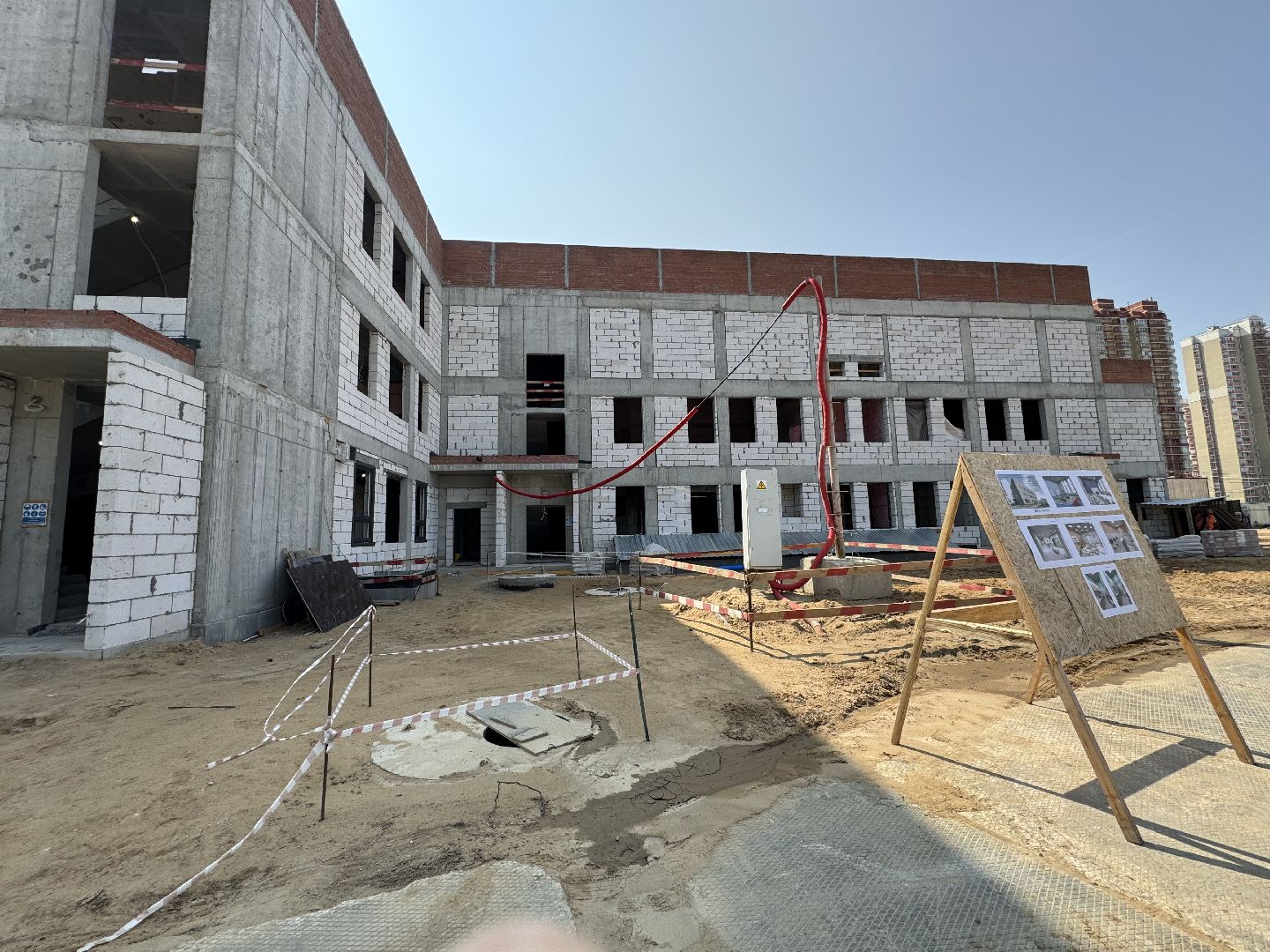 жк алексеевская роща, балашиха, строительство детского сада, детский сад, гранель,