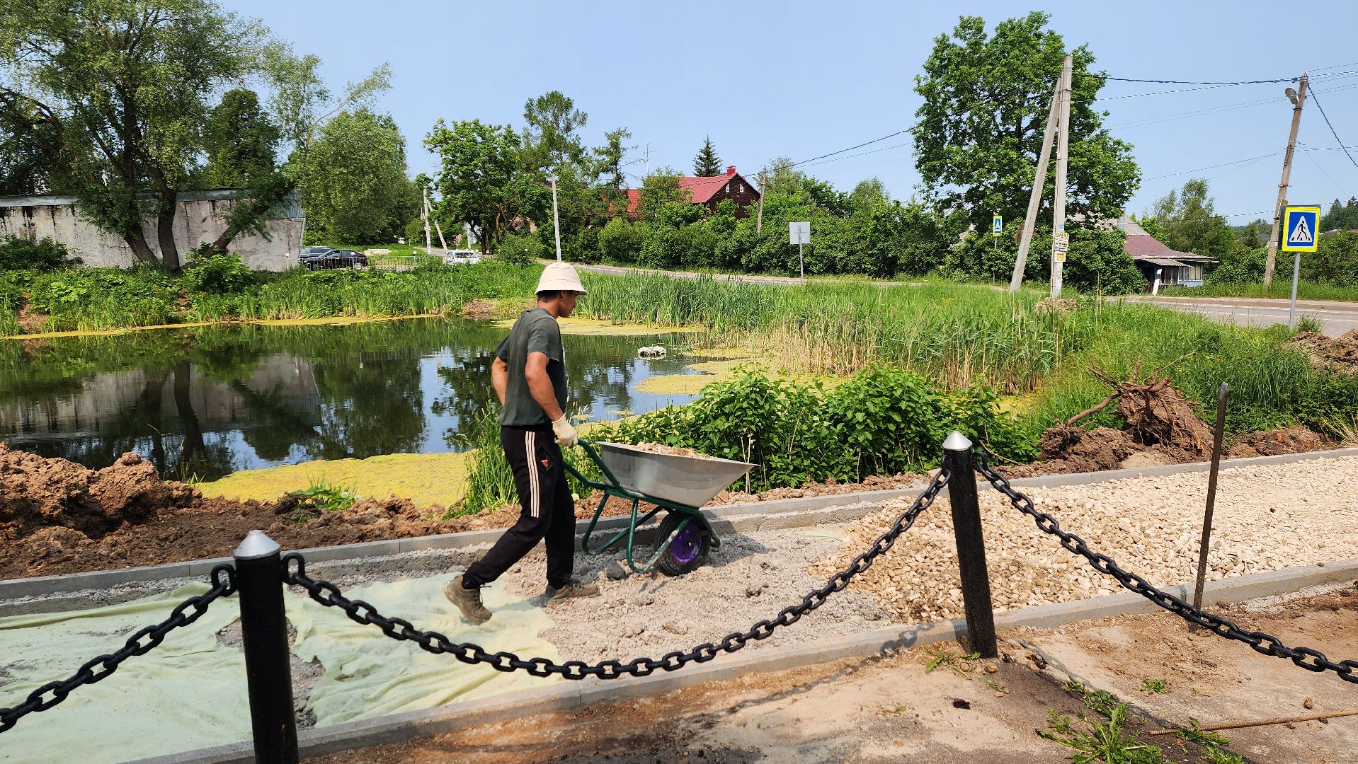 солнечногорск, стрелино,  народная тропа, благоустройство,