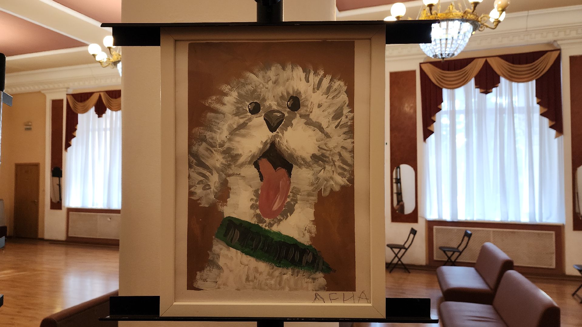 вертикалки, пушкино, детские рисунки, экспозиция, дети с овз, картины, благотворительная выставка,общественная организация,