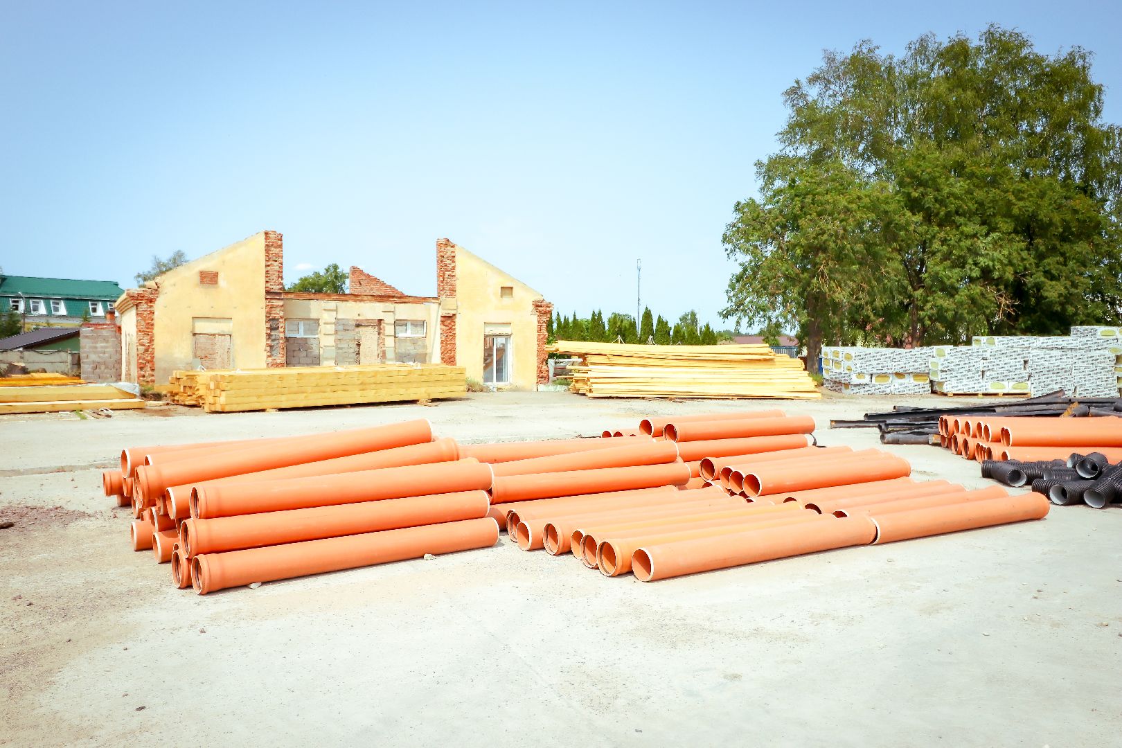 клин, строительство, спорт, общество, ремонт стадиона, подмосковье,