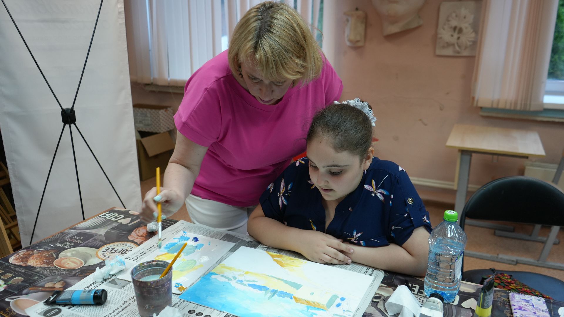 мастер-класс, живопись,