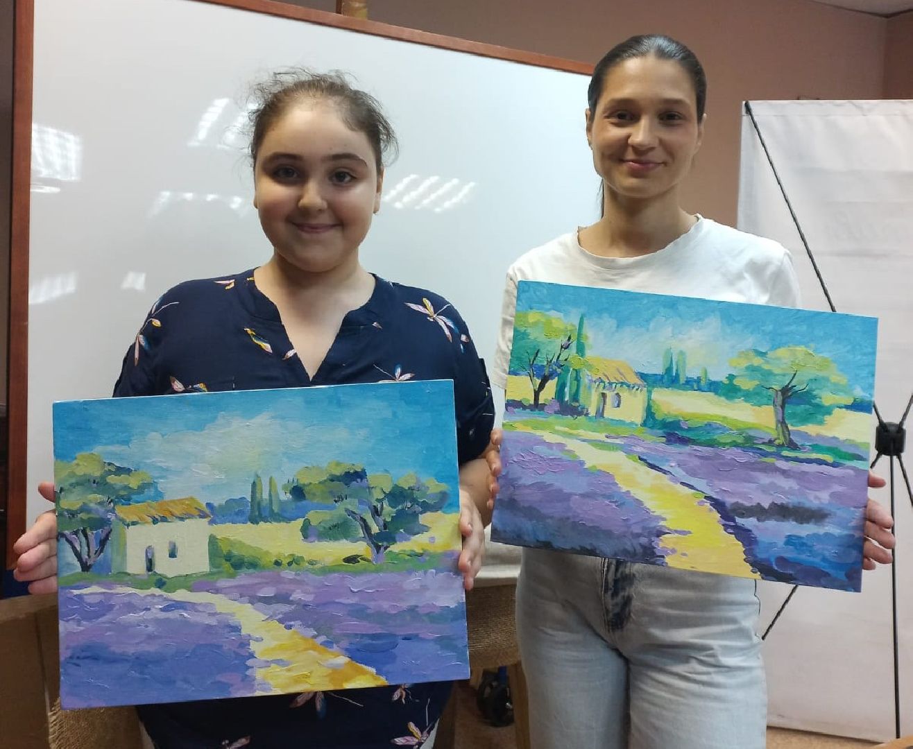 мастер-класс, живопись,