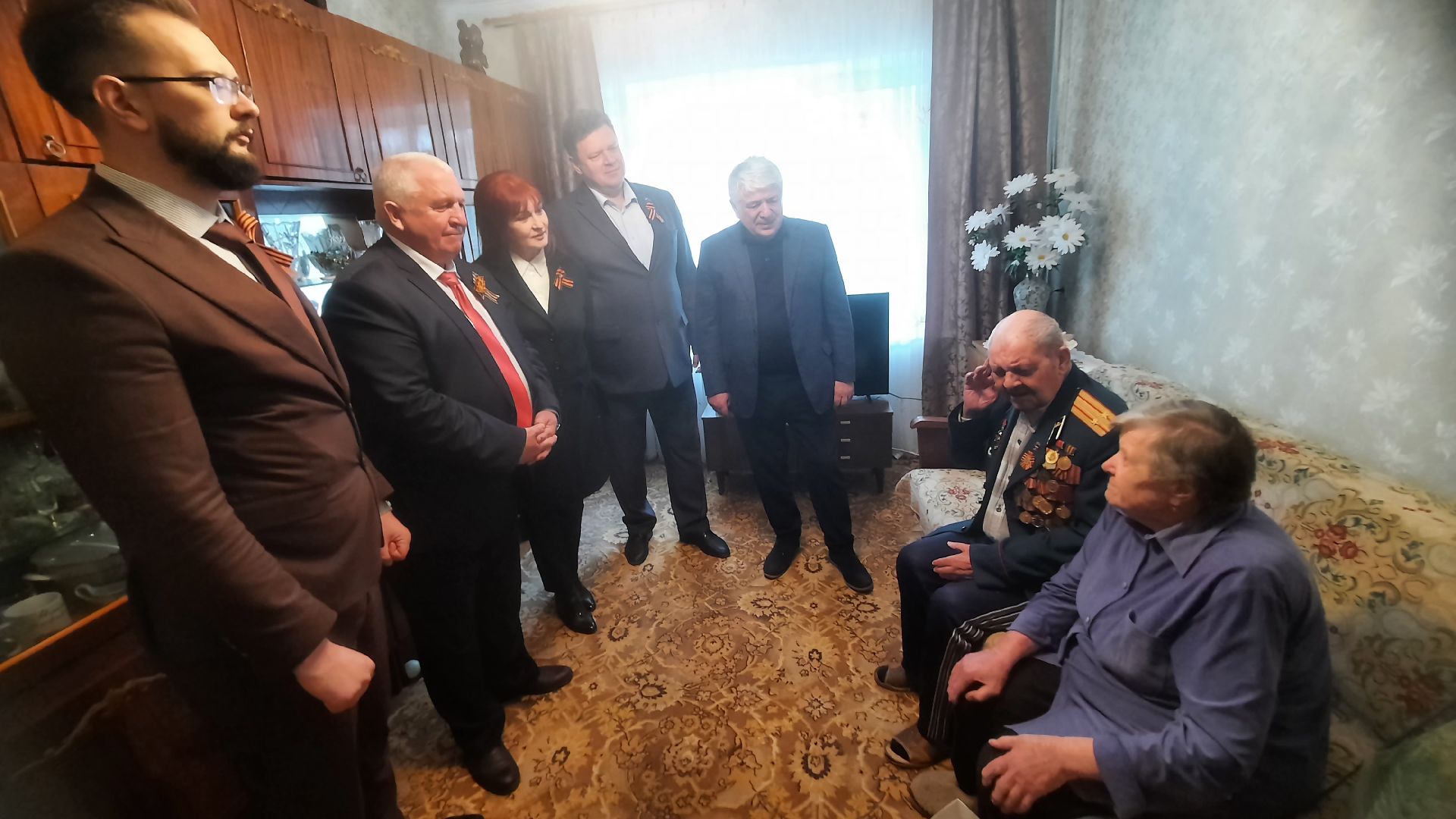 Ветеран Великой Отечественной войны, Наро-Фоминск, депутат Госдумы, Отари Аршба