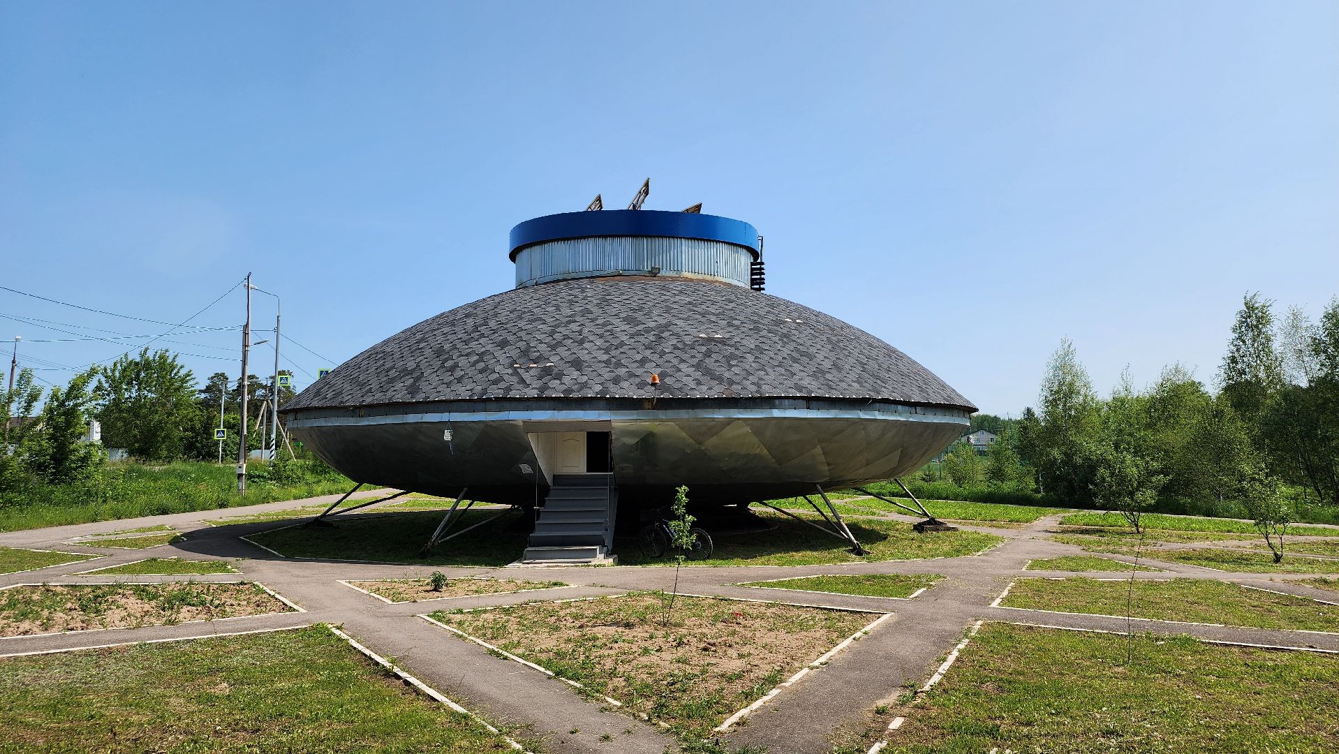 Уникальный объект, летающая тарелка, щёлково,досуговый центр,