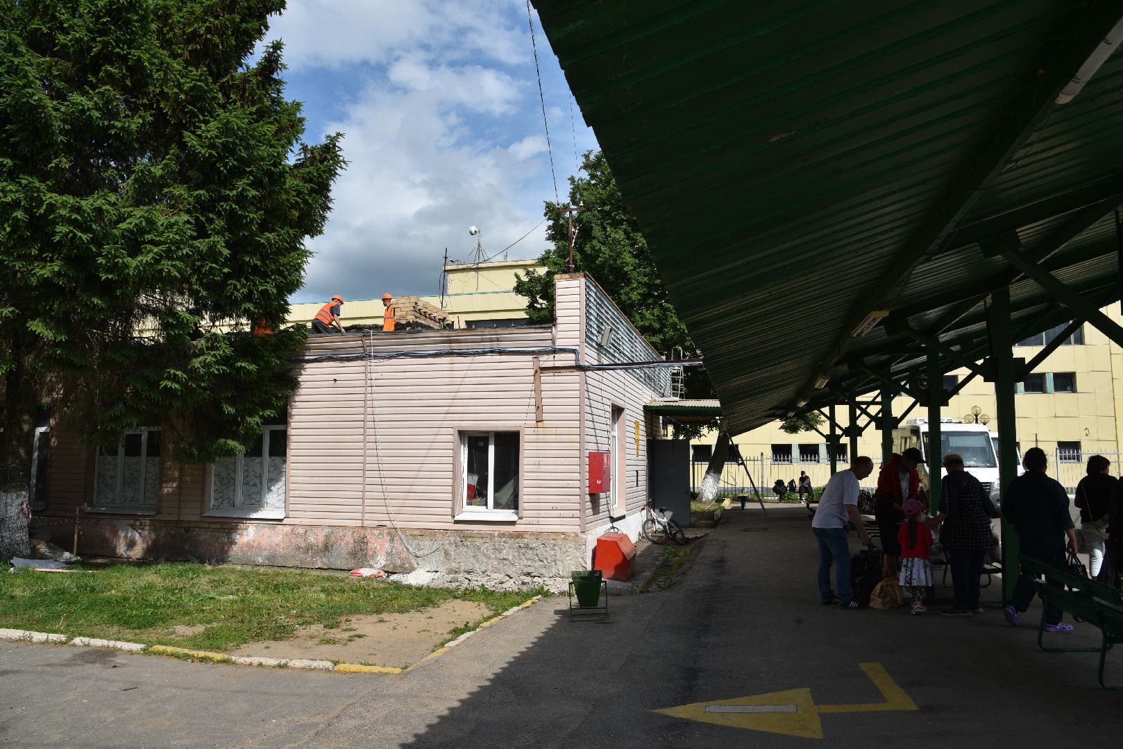 лотошино, мострансавто, автостанция, капитальный ремонт,