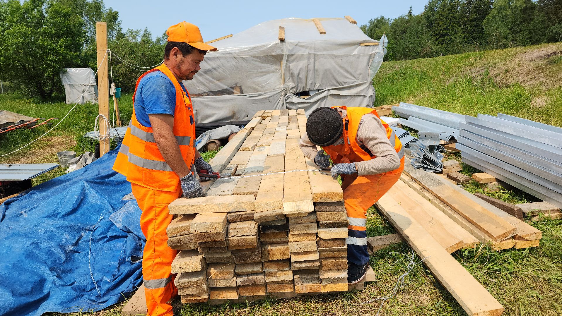 волоколамск, м9 балтия,ремонт водопропуска,
