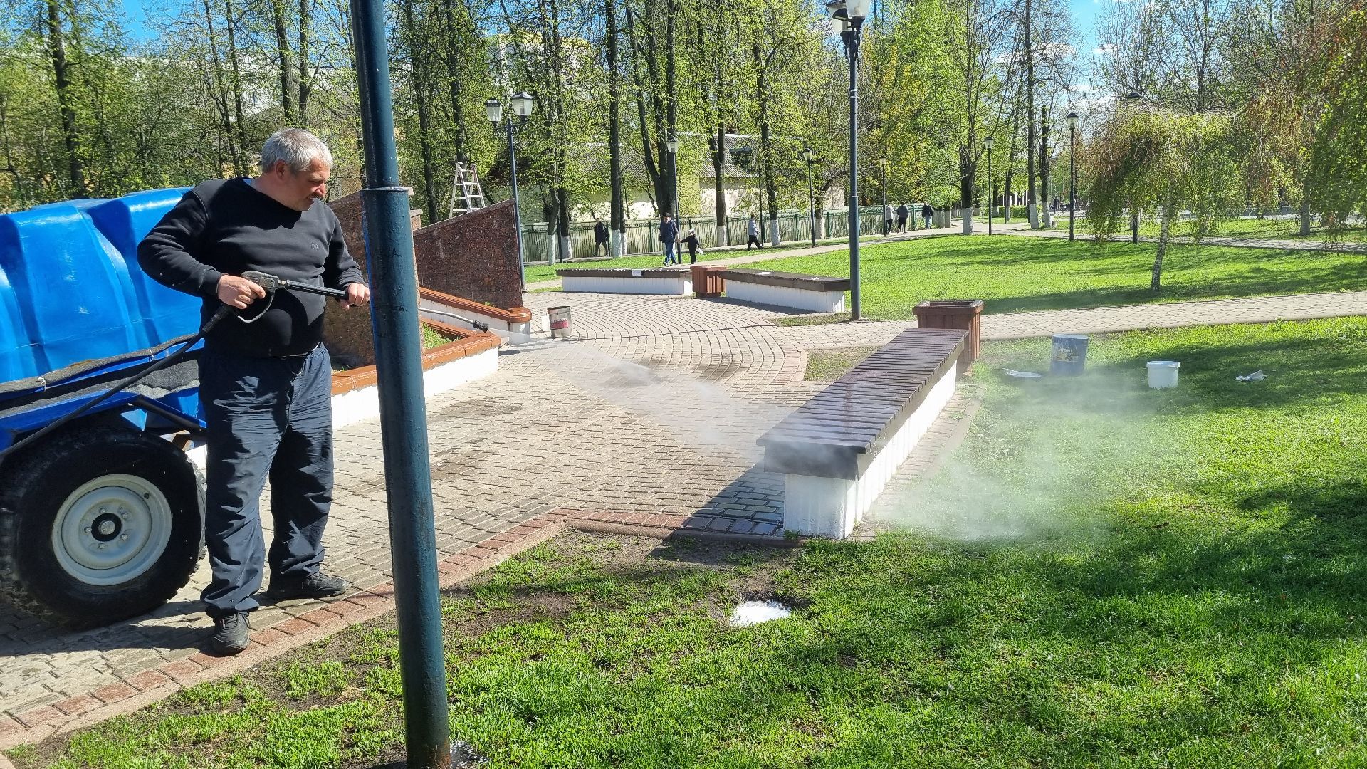 Подмосковье, Ивантеевка, благоустройство