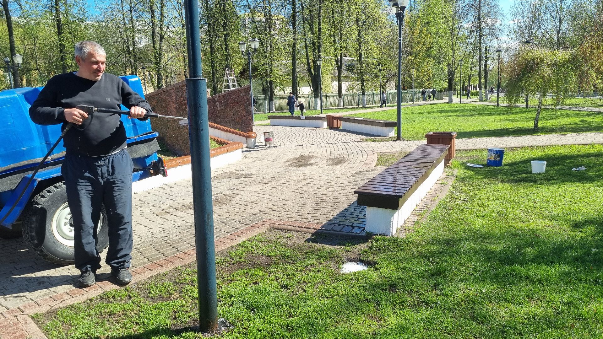 Подмосковье, Ивантеевка, благоустройство