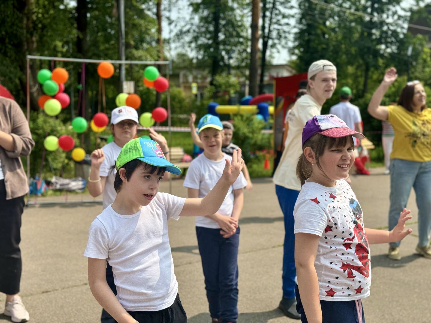 спортивный фестиваль, дети с овз, ленинский городской округ, парки подмосковья, лето в подмосковье,