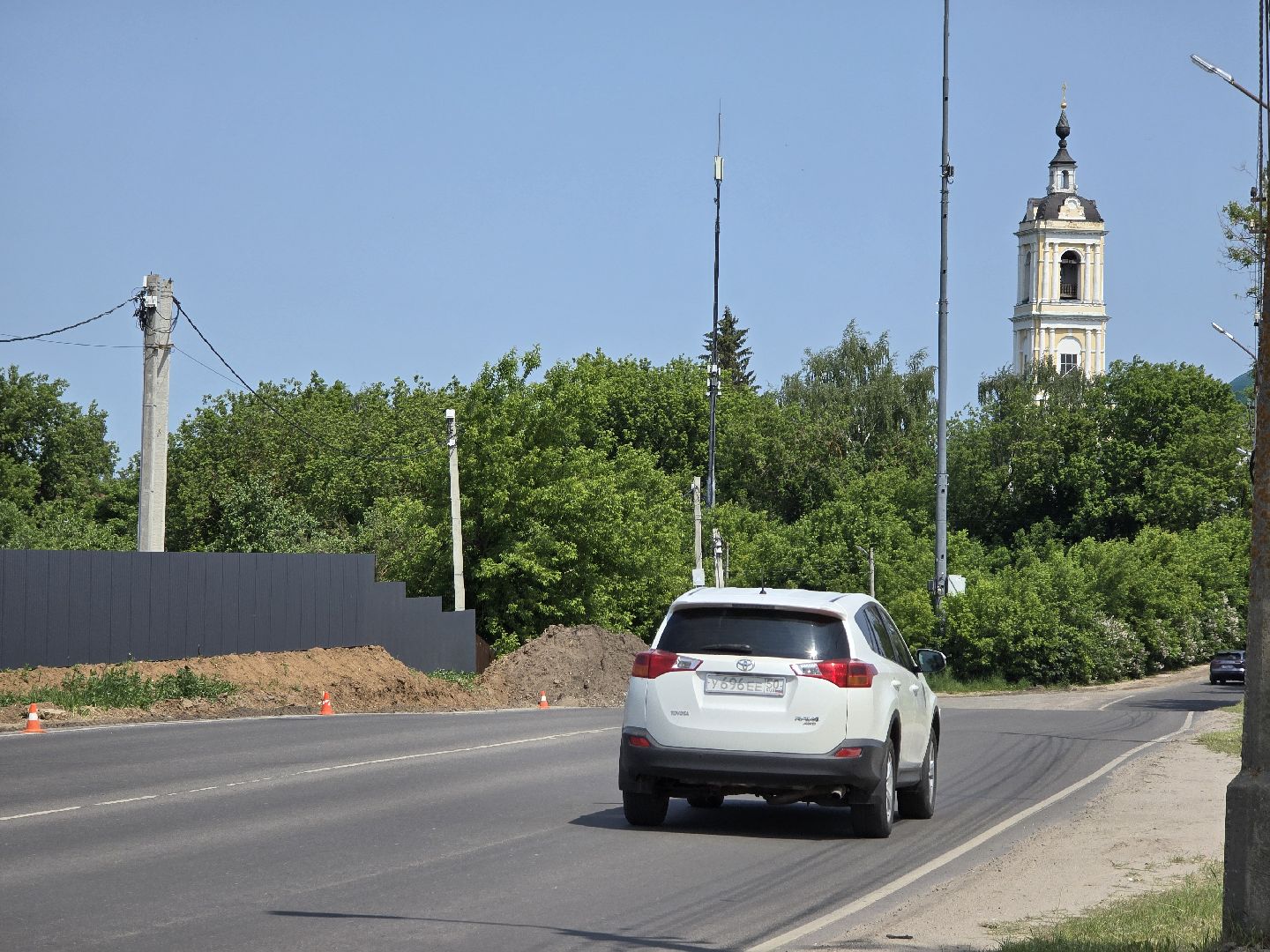 Коломна, тротуар, пешеходная дорожка,