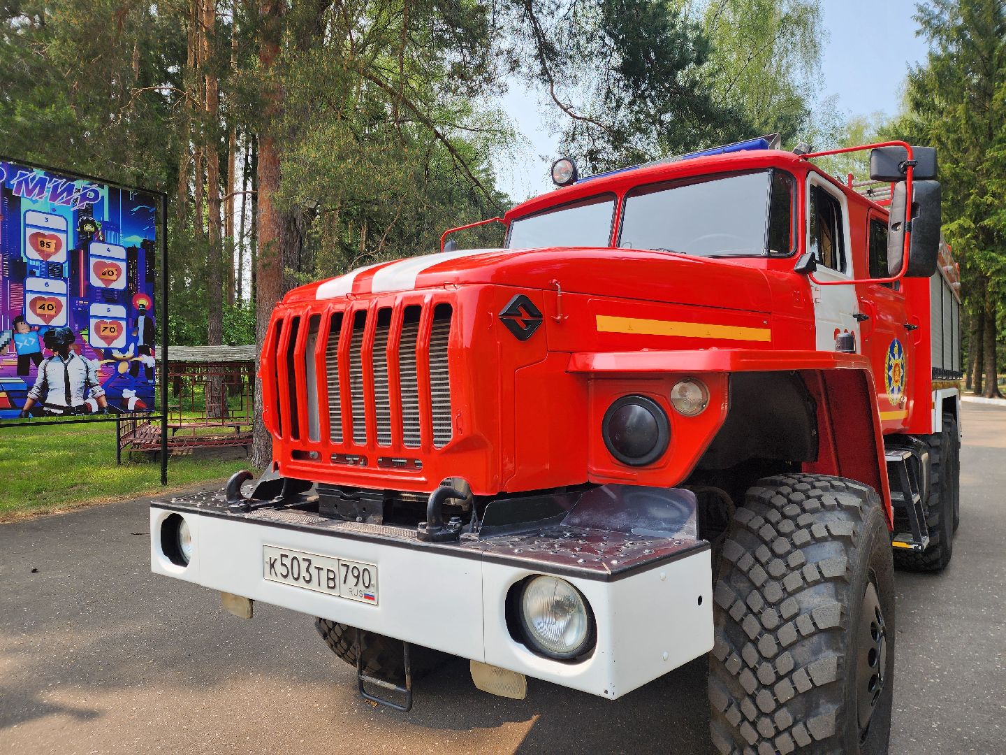 ногинск, дети, лагерь, мчс, пожарная безопасность, учения мчс,