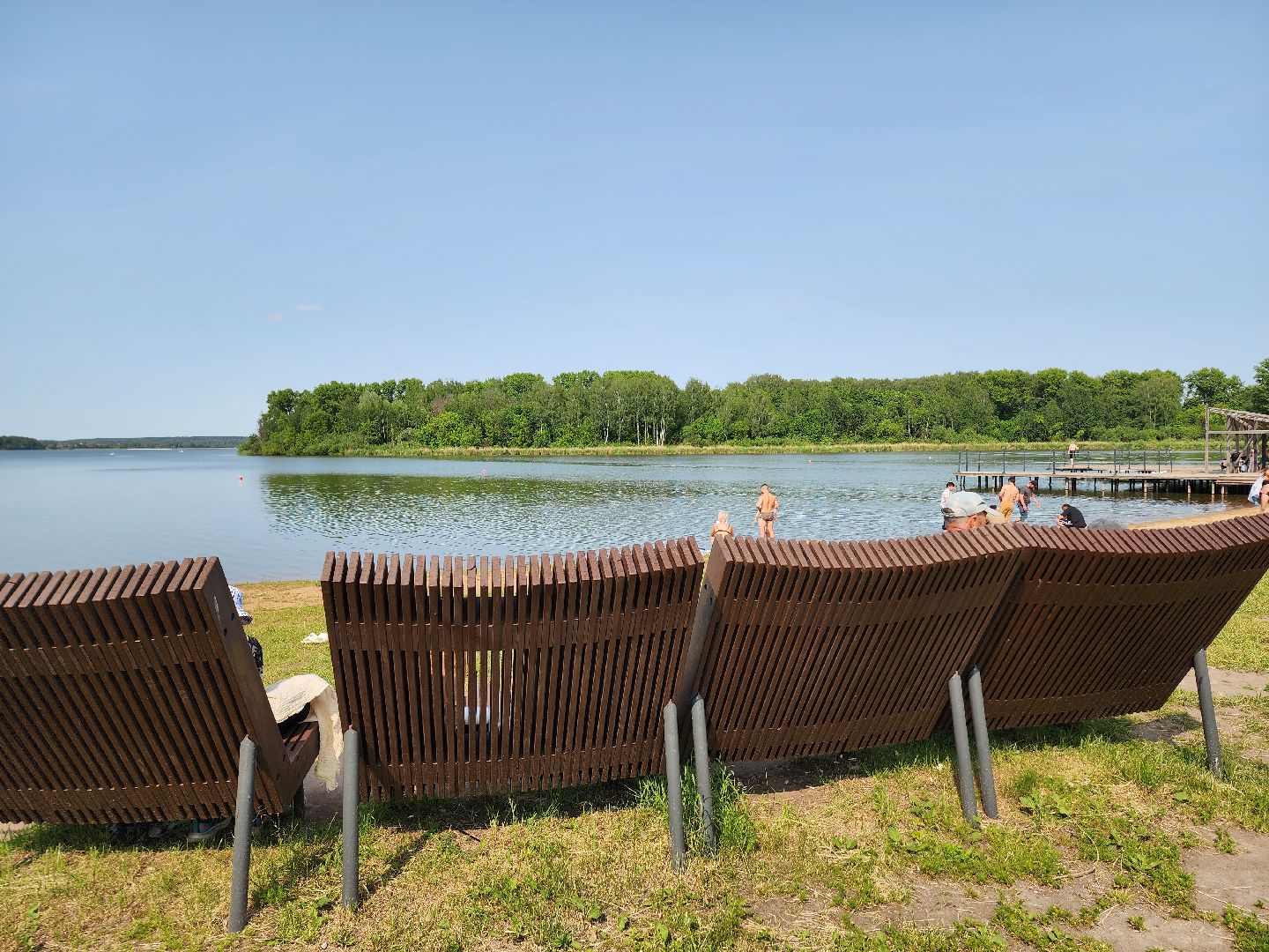 солнечногорск, пляж, лето, сенеж, жители ,