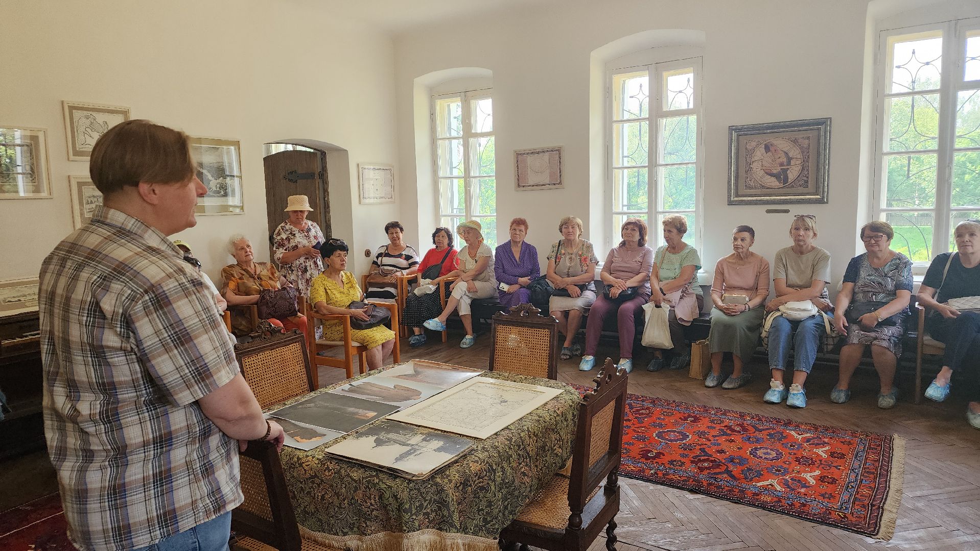 активное долголетие, экскурсии по историческим местам, усадьба брюса, лосино-петровский,