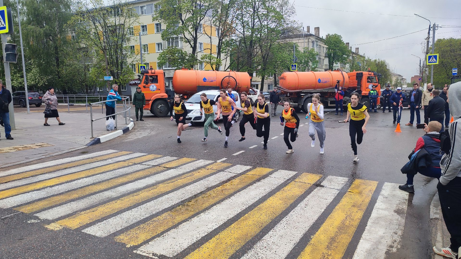 Кашира, спорт, эстафета, 9 мая