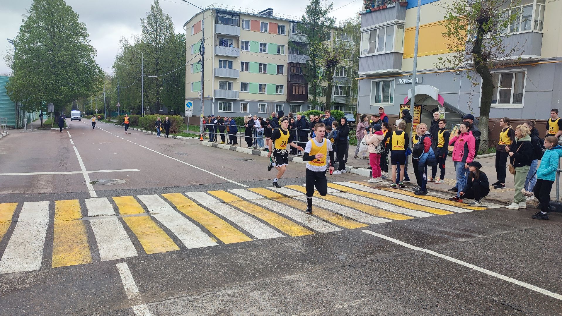 Кашира, спорт, эстафета, 9 мая