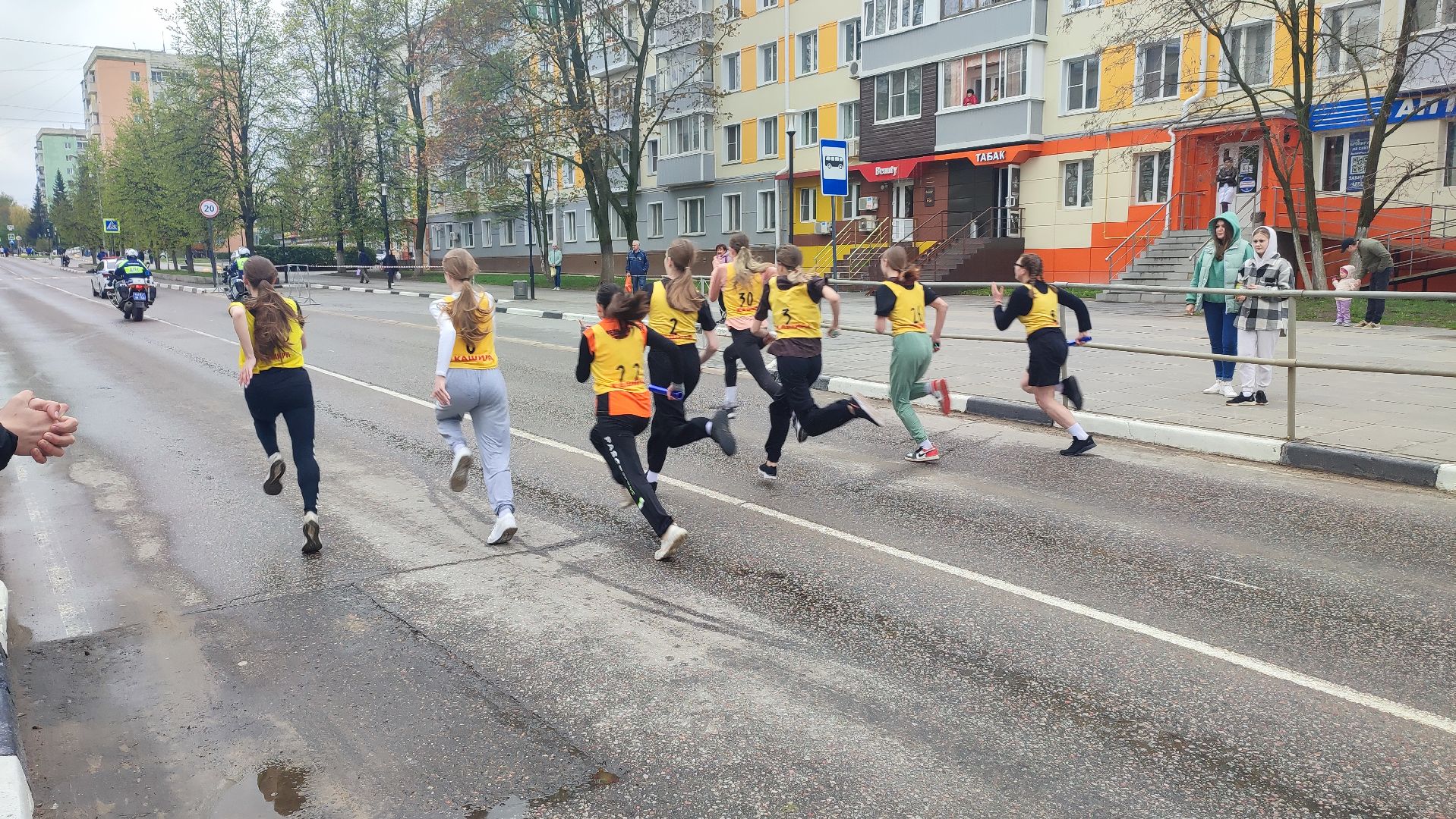 Кашира, спорт, эстафета, 9 мая