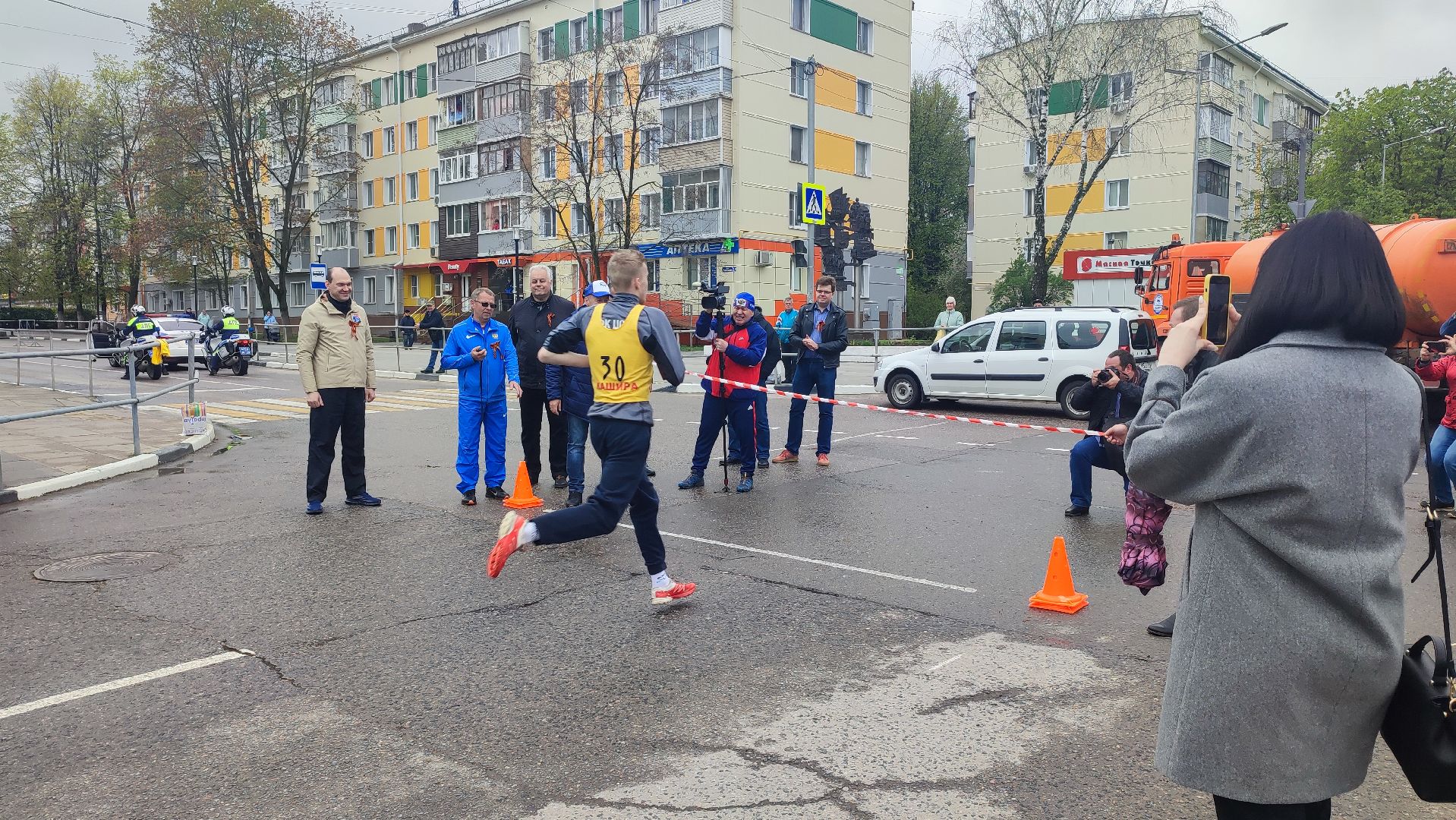 Кашира, спорт, эстафета, 9 мая